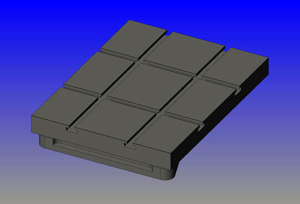 12 &times; 16 Kinematic Platform